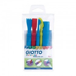 Set 5 unelte modelaj Giotto