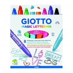 Set 8 carioci Magic Lettering Giotto