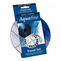 Set 18 culori godete Aquafine Travel Tin Daler Rowney