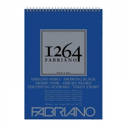Bloc hartie desen Drawing Black 1264 Fabriano