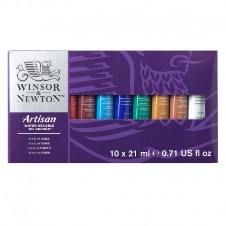 OZNIL 1st COLOR 展示品 Set 10x21ml culori ulei Artisan Water Mixable Winsor & Newton