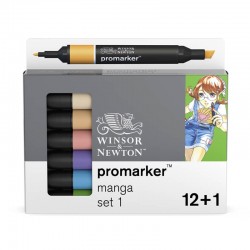 Set 12+1 Promarker Manga 1