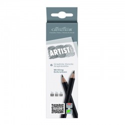 Set 6 creioane grafit Artist Studio Cretacolor