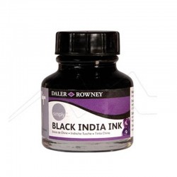 Cerneala Black Indian Daler Rowney