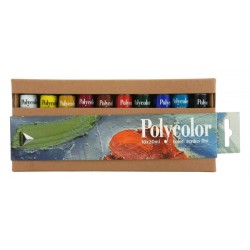 http://Set 10x20ml culori vinilice Polycolor Maimeri