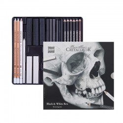 Set editie limitata Black & White Cretacolor