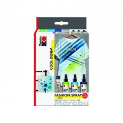 Set spray textile Cool Denim Marabu