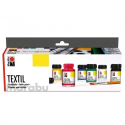 Set 6 culori textile Textil Starter Marabu