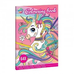 Carte de colorat Unicorn