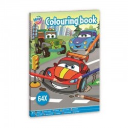 Carte de colorat Curse