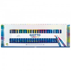 Set 30 markere acuarela Turbo Pro Giotto