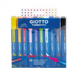 Set 10 markere acuarela Turbo Pro Giotto