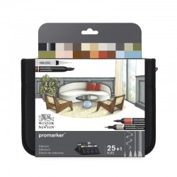 Trusa 24 Promarkere Interiors Winsor & Newton