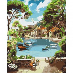 Pictura pe numere Azure Inflow Atelier