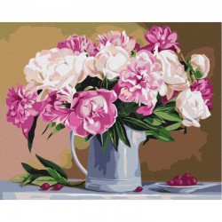 Pictura pe numere Peonies Still Life Atelier