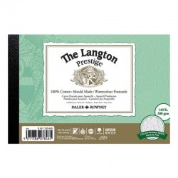 Bloc hartie acuarela Postcard Langton Prestige Daler Rowney