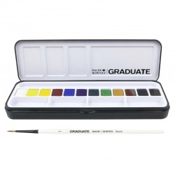 Set 12 acuarele godete Graduate Daler Rowney