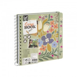 Caiet scrapbook Flowers