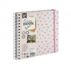 Caiet scrapbook Hearts