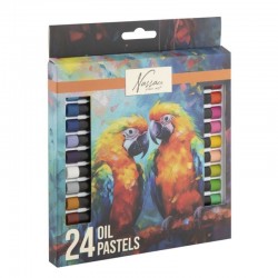 Set 24 pasteluri uleioase