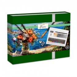 Set 21 piese pictura Acrylic Art Nassau