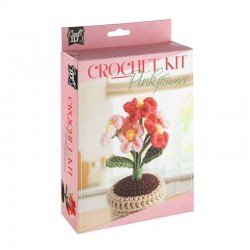 Kit crosetat floare Pink Flowers