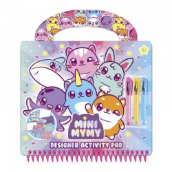 Set Designer Activity Pad + 3 pixuri gel Mini MyMy