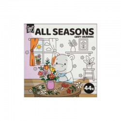 Carte de colorat 20cm All Seasons