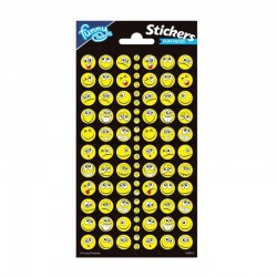 Stickere autoadezive Yellow Faces