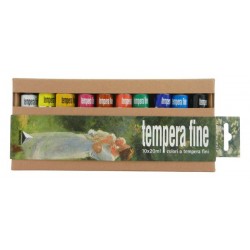 Set 10x20ml culori tempera Fine Maimeri