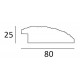 Profil rame plastic 8453