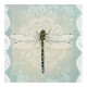 Servetel decorativ Romantic dragonfly