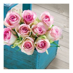 http://Servetel decorativ Basket full of Roses