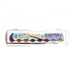 http://Set 8 pastile acuarela cu glitter Giotto