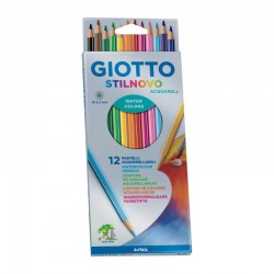 Set 12 creioane acuarelabile Stilnovo Giotto