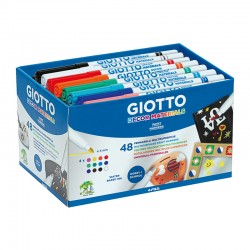 Set 48 markere Decor Materials Giotto
